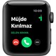 Apple Watch Series 3 GPS 38 mm Uzay Grisi Alüminyum Kasa ve Siyah Spor Kordon