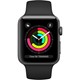 Apple Watch Series 3 GPS 42 mm Uzay Grisi Alüminyum Kasa ve Siyah Spor Kordon