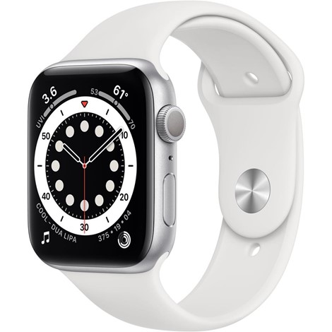 Apple Watch Series 6 GPS 40mm Silver Alüminyum Kasa ve Beyaz Spor Kordon