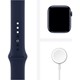 Apple Watch Series 6 GPS 44mm Mavi Alüminyum Kasa ve Koyu Lacivert Spor Kordon