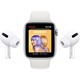 Apple Watch Series 6 GPS 44mm Silver Alüminyum Kasa ve Beyaz Spor Kordon