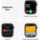 Apple Watch Series 7 GPS 41mm Yeşil Alüminyum Kasa ve Clover Spor Kordon Akıllı Saat