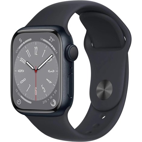 Apple Watch Series 8 GPS 45mm MNP13TUA GeceYarısı AlüminyumKasa ve GeceYarısı SporKordon