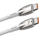 Baseus Glimmer Series Type-C to Type-C 100W Hızlı Şarj Kablosu 1m. - Beyaz