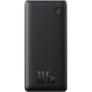 Baseus Airpow Lite Power Bank 10000mAh 22.5W Çift Kablo - Siyah