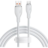 Baseus Pudding Hızlı Şarj Özellikli USB Type-C 100W Kablo 1.2M Beyaz P10355703221-00