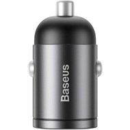 Baseus Tiny Star Mini PPS Araç Şarjı Type-C 30W - Gri