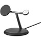 Belkin BoostCharge Pro WIZ023VFBK Qi2 15W 3in1 Magsafe Kablosuz Şarj Stand - Siyah