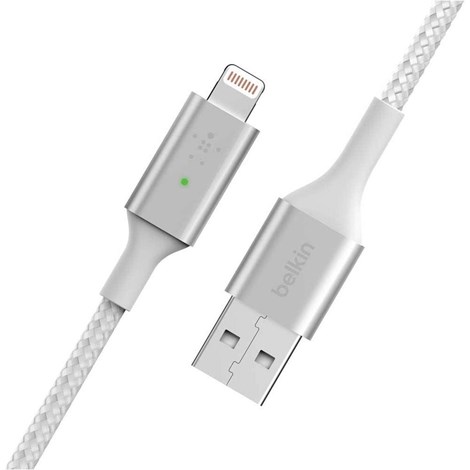 Belkin Smart Led Lightning Kablo 1.2M - Beyaz