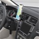 Celly Airvent Araç İçi Telefon Tutucu Plus Siyah