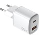 Celly UP TC 1 USB 1 USB-C 35W Duvar Şarjı Beyaz