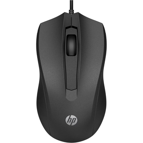 HP 100 Kablolu Mouse - Siyah 6VY96AA
