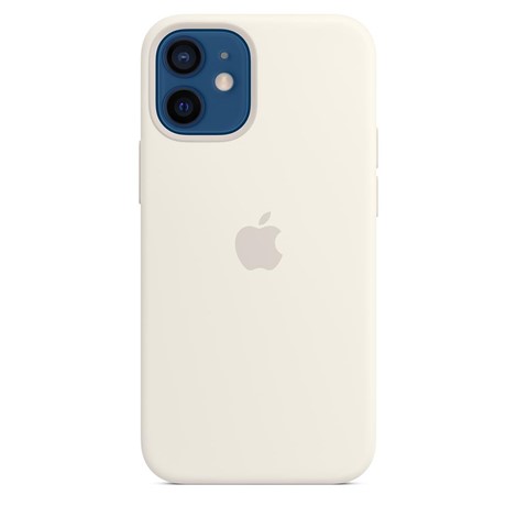 iPhone 12 Mini Silikon Kılıf Beyaz
