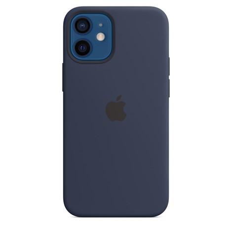 iPhone 12 Mini Silikon Kılıf Koyu Lacivert