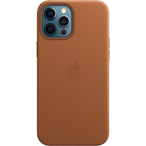 iPhone 12 Pro Max Deri Kılıf Kahve