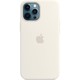 iPhone 12 Pro Max Silikon Kılıf Beyaz