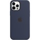 iPhone 12 Pro Max Silikon Kılıf Koyu Lacivert