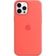 iPhone 12 Pro Max Silikon Kılıf Pembe Greyfurt