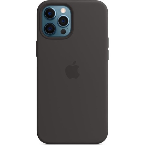 iPhone 12 Pro Max Silikon Kılıf Siyah