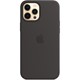 iPhone 12 Pro Max Silikon Kılıf Siyah