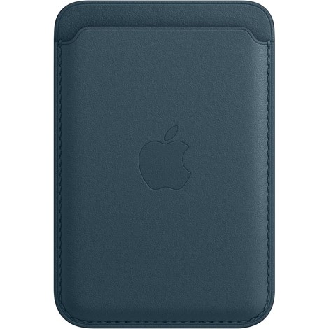 iPhone12 | 12Pro Deri Cüzdan Baltık Mavisi