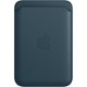 iPhone12 | 12Pro Deri Cüzdan Baltık Mavisi