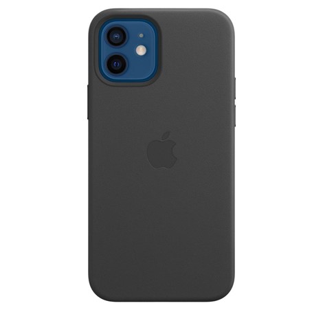 iPhone12 | 12Pro Deri Kılıf Siyah