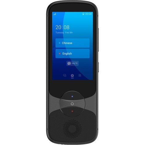 Jarvisen Translator Wifi Online Dil Çeviri Cihazı Gri