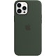 Apple iPhone 12 Pro Max MagSafe Yeşil Silikon Kılıf
