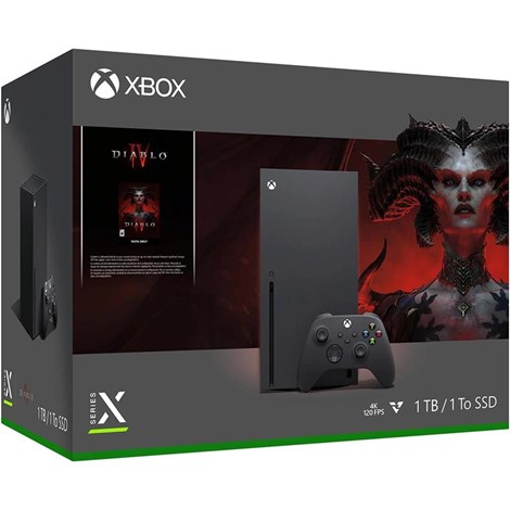 Microsoft Xbox Series X 1 TB SSD Diablo IV RRT-00037 Premium Edition Oyun Konsolu