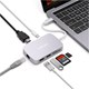 Minix USB-C Port çoklayıcı USB-A SD Micro SD HDMI LAN  Renk Uzay Gri
