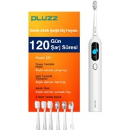 Pluzz EB1 Ultra Sonic Şarjlı Diş Fırçası - Beyaz