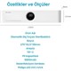 Pluzz x114 Diş Fırçası Tutacağı ve Sensörlü Uv Sterilizatör (Philips Led Teknolojisi)
