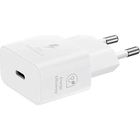 Samsung EP-T2510N Type C Hızlı Şarj Adaptörü (25W) - Beyaz