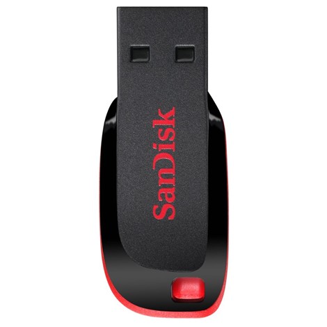 SanDisk Cruzer Blade SDCZ50-064G-B35 64 GB Flash Bellek