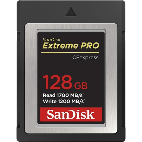 SanDisk Extreme Pro 128 GB 1700 MB/s SDCFE-128G-GN4NN CFexpress Kart