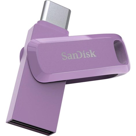 SanDisk Ultra Çift Sürücülü Go USB Type-C USB Flash Sürücü 64 GB Lavanta - SDDDC3-064G-G46L
