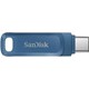 SanDisk Ultra Çift Sürücülü Go USB Type-C USB Flash Sürücü 64 GB Navy Mavi - SDDDC3-064G-G46NB