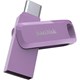 SanDisk Ultra Çift Sürücülü Go USB Type-C USB Flash Sürücü 128 GB - Lavanta - SDDDC3-128G-G46L