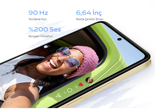 VIVO Y36 8 GB + 128GB Altın Sarısı Akıllı Telefon