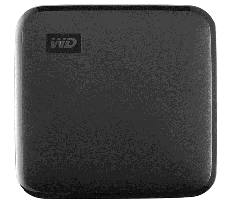 WD Elements SE SSD 1TB - Portable SSD up to 400MBs read speeds 2-meter drop resistance